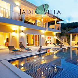jade villa, nai harn phuket, sleeps 15 with 7 bedrooms and 6 bathrooms