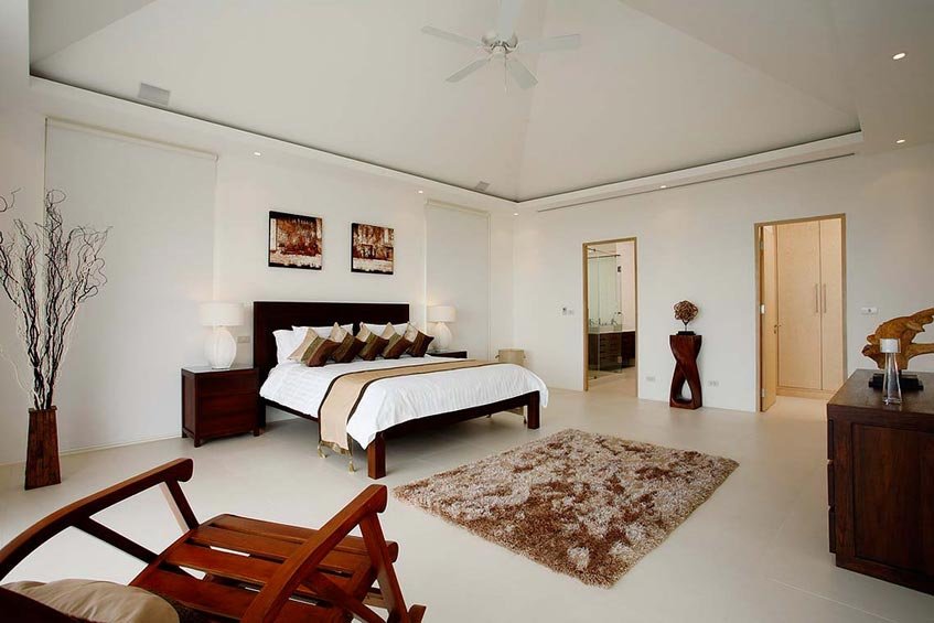 andaman view villa nai harn phuket holiday rental master bedroom