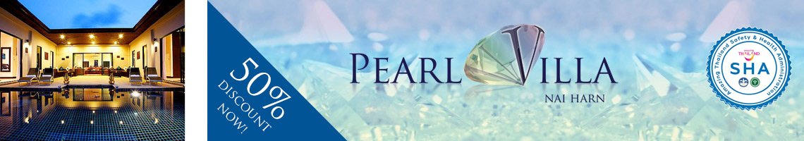 pearl villa nai harn phuket is SHA approved for Heath and safety