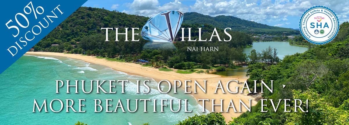 								 								 								 where to stay in phuket, naiharn beach Amazing Thailand Safety and Health (SHA) Plus approved at the Villas phuket				 								 												