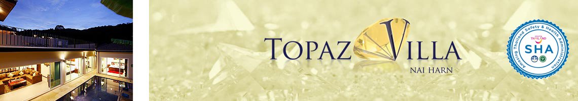 								 								 topaz villa nai harn phuket is SHA approved for Heath and safety				